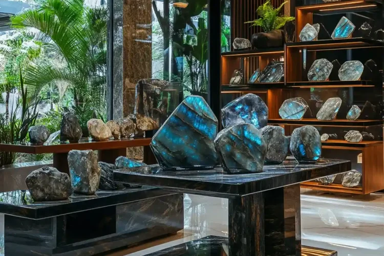 Labradorite Stone in Villa Bali | Bali Labradorite | Selling in Bali