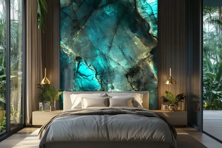 Spacious Bedroom with Labradorite in Bali | Bali Labradorite