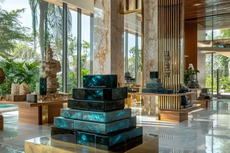 Hotel Labradorite Stone in Bali | Bali Labradorite | Selling in Bali